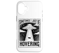 Carcasa para iPhone 16 Plus Sometimes I Just Be Floping Funny Cow Get Beamed Retro