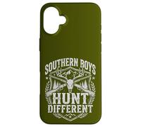 Carcasa para iPhone 16 Plus Southern Boys Hunt Different Vintage Hunting Season