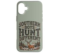 Carcasa para iPhone 16 Plus Southern Boys Hunt Different Vintage Hunting Whitetail