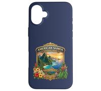 Carcasa para iPhone 16 Plus Souvenir de la Isla del Pacífico Sur del Parque Nacional Sam
