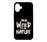 Carcasa para iPhone 16 Plus Soy Extraño Salvaje Es Mi Naturaleza Peludo Fursona Otherkin Therian