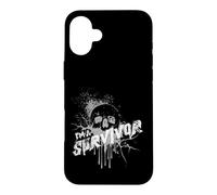 Carcasa para iPhone 16 Plus Soy un sobreviviente Sonriendo a través del daño - Sarcástico