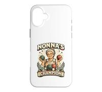 Carcasa para iPhone 16 Plus Squadra Italiana di giocatori di Bocce retrò Nonnas Champion