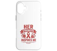 Carcasa para iPhone 16 Plus Su Fuerza me inspira Conciencia