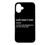 Carcasa para iPhone 16 Plus Submariner Definición Submarino Sumergible de propulsión Nuclear