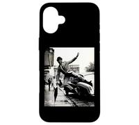 Carcasa para iPhone 16 Plus Sugar Ray Robinson Boxer en Londres Boxeo 1988