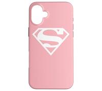 Carcasa para iPhone 16 Plus Supergirl White & Pink Shield