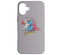 Carcasa para iPhone 16 Plus Superman and His Dog