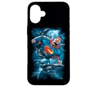 Carcasa para iPhone 16 Plus Superman Stormy Flight