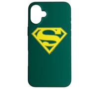 Carcasa para iPhone 16 Plus Superman Yellow & Green Shield