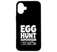 Carcasa para iPhone 16 Plus Supervisor de Caza de Huevos Campeón de Caza de Huevos de Pascua