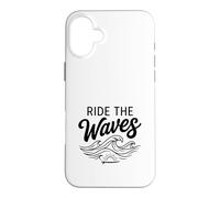 Carcasa para iPhone 16 Plus Surf Beach Graphic Surfer Gift Coastal Surfing Lover