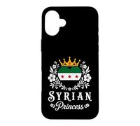 Carcasa para iPhone 16 Plus Syrian Princess Syria Flag Proud Syrian Girl
