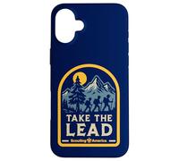 Carcasa para iPhone 16 Plus Take The Lead Scouting America Hiking Cub Scouts BSA