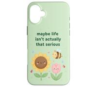 Carcasa para iPhone 16 Plus Tal Vez la Vida no es Realmente Esa Abeja Linda y seria