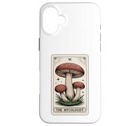 Carcasa para iPhone 16 Plus Tarot Card El micólogo Cottagecore Mushroom Lover