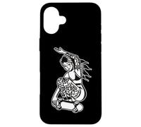 Carcasa para iPhone 16 Plus Tatuado Skater Girl Blackwork