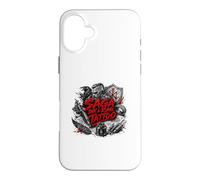 Carcasa para iPhone 16 Plus Tatuaje De Tinta Y Runa Saga Viking Norse Raven
