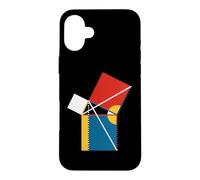 Carcasa para iPhone 16 Plus Teorema de Pitágoras de Nerdy Byrne Geometría Profesor de Matemáticas WT