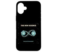 Carcasa para iPhone 16 Plus Teoría Cuántica del Enredo Diseño Ciencia Minimalista