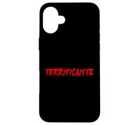 Carcasa para iPhone 16 Plus Terrificante, agghiacciante. Ironia per veri duri (Forse)