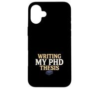 Carcasa para iPhone 16 Plus Tesis Doctoral Escritura Tesis Disertación Disertación Sobreviviente