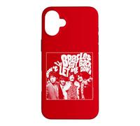 Carcasa para iPhone 16 Plus The Beatles - Get Back Don't Let Me Down Red