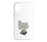 Carcasa para iPhone 16 Plus The Broken Compass Society Viajes Senderismo Camping Aventura