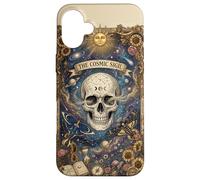 Carcasa para iPhone 16 Plus The Cosmic Sigil Celestial Skull and Galaxy