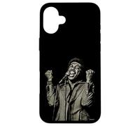 Carcasa para iPhone 16 Plus The Drifters Cantante Ben E King Soul R&B por Dick Barnatt