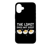 Carcasa para iPhone 16 Plus The Limit Does Not Exist Love Deviled Egg Divertido Día de Acción de Gracias