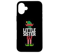 Carcasa para iPhone 16 Plus The Little Sister Elf, Divertida Navidad para Grupos Familiares