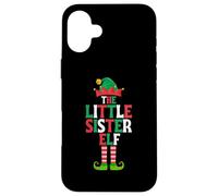 Carcasa para iPhone 16 Plus The Little Sister Elf, Divertida Navidad para Grupos Familiares