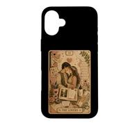 Carcasa para iPhone 16 Plus The Lovers Tarot Card Scrapbook Design