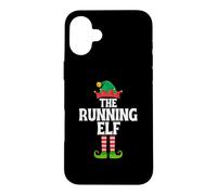 Carcasa para iPhone 16 Plus The Running Elf - Divertido Grupo Familiar de Navidad a Juego