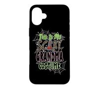 Carcasa para iPhone 16 Plus This Is My Scary Grandma Family Matching Halloween Costume