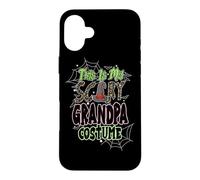 Carcasa para iPhone 16 Plus This Is My Scary Grandpa Family Matching Halloween Costume