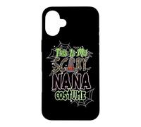 Carcasa para iPhone 16 Plus This Is My Scary Nana Costume Grandma Halloween Witch