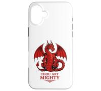 Carcasa para iPhone 16 Plus Thou Art Mighty Match Day Motivo