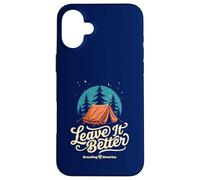 Carcasa para iPhone 16 Plus Tienda de campaña y Estrellas Leave It Better Scouting America