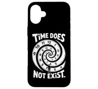 Carcasa para iPhone 16 Plus Time Does Not Exist Ceguera del Tiempo Tarde