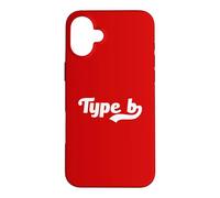 Carcasa para iPhone 16 Plus Tipo B Personalidad Divertido Gen Z Meme Flexible Creativo Adolescentes