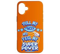 Carcasa para iPhone 16 Plus Tire de mi Dedo y Sienta mi súper Poder