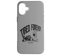Carcasa para iPhone 16 Plus Tired Forever Awake Brevemente Nurse Life