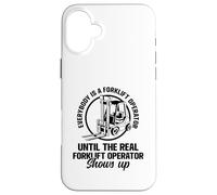 Carcasa para iPhone 16 Plus Todo el Mundo es un Operador de montacargas