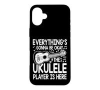 Carcasa para iPhone 16 Plus Todo va a Estar Bien, el Ukelele está aquí