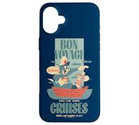 Carcasa para iPhone 16 Plus Tom and Jerry Bon Voyage Cruises