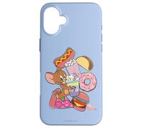 Carcasa para iPhone 16 Plus Tom and Jerry Tasty Treats
