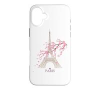 Carcasa para iPhone 16 Plus Torre Eiffel de París el Signo de Amor Francia Parisian Home