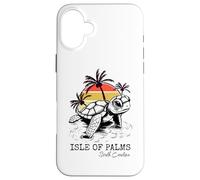 Carcasa para iPhone 16 Plus Tortuga Boba Retro de Isle of Palms Sea Turtle Preservation, Carolina del Sur